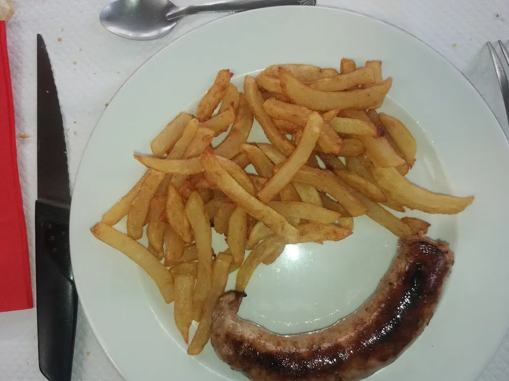 Saucisse Frites Fraiches Maison